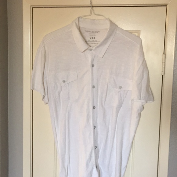 Short sleeve Calvin Klein shirt - Picture 3 of 4
